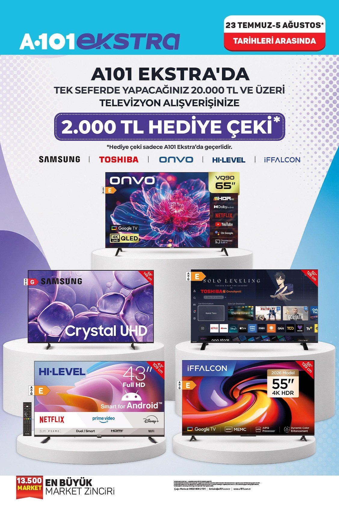 A101 · Aldın Aldın · Bu Hafta · Sayfa 11 (23 Temmuz'dan İtibaren)