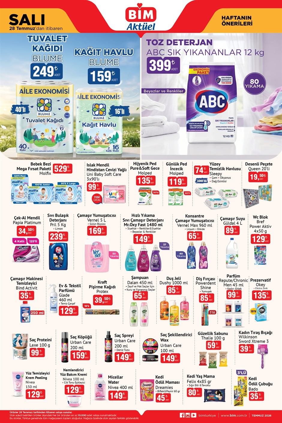 BİM Aktüel · Sayfa 12 (1311)