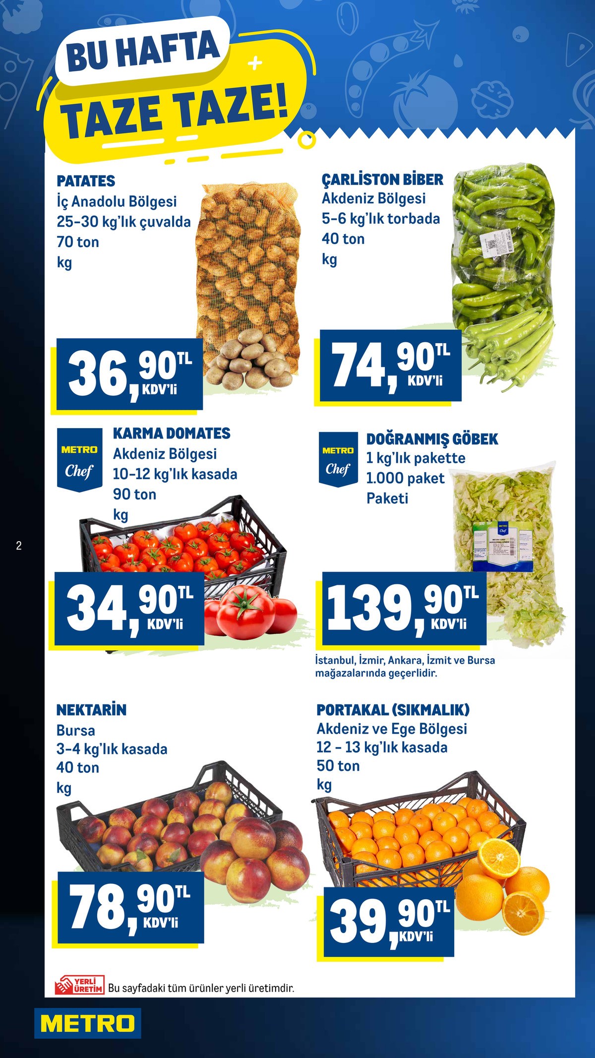 Metro · Taze Ürünler · Sayfa 2 (22.07–28.07)