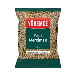 Yöremce Yeşil Mercimek 1 Kg