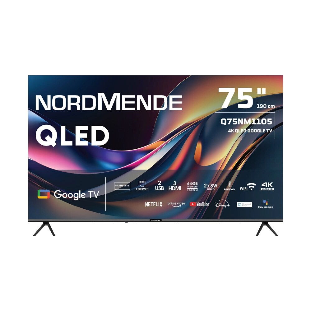 Nordmende Q75NM1105 75’’ 4K Ultra HD Google Qled TV