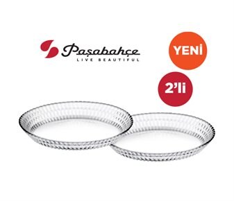 Paşabahçe Rain Oval  Servis Tabağı