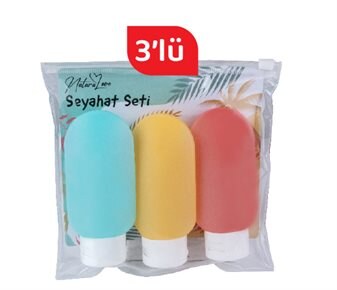 Naturalove Renkli  Seyahat Seti