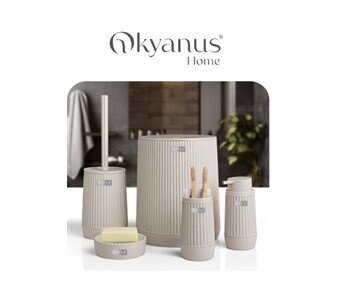 Okyanus Home BEJ BANYO SETİ