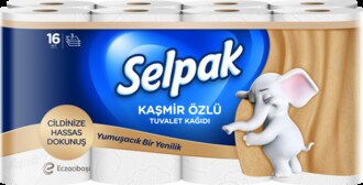 Selpak Kaşmir Özlü Tuvalet Kağıdı 16'lı