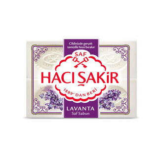 Hacı Şakir Lavanta Beyaz Kalıp Sabun 4 x 150 G