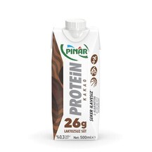 Pınar Protein Kakaolu Laktozsuz Süt 500 ml