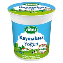 Sütaş Kaymaksız Yoğurt 200 g