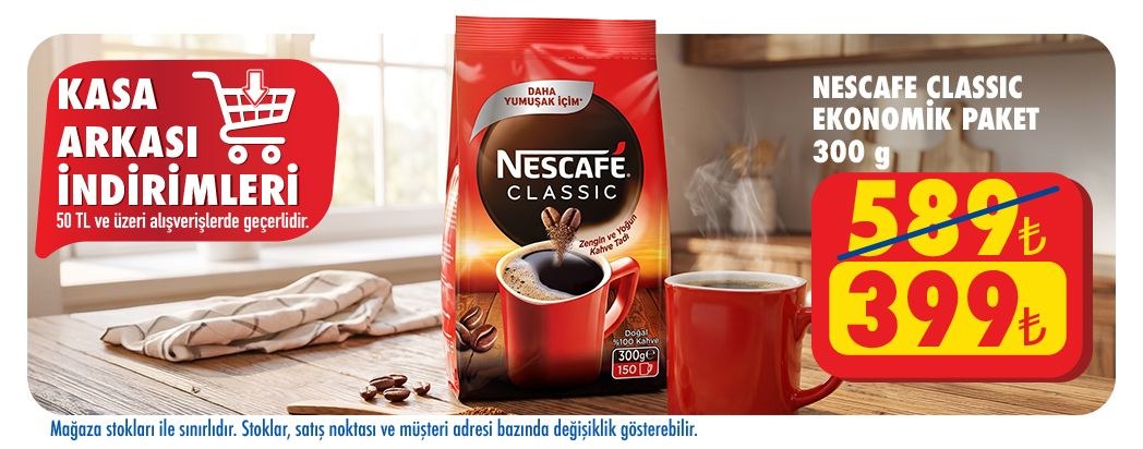 ŞOK · Nescafe-50 Tl · Sayfa 17