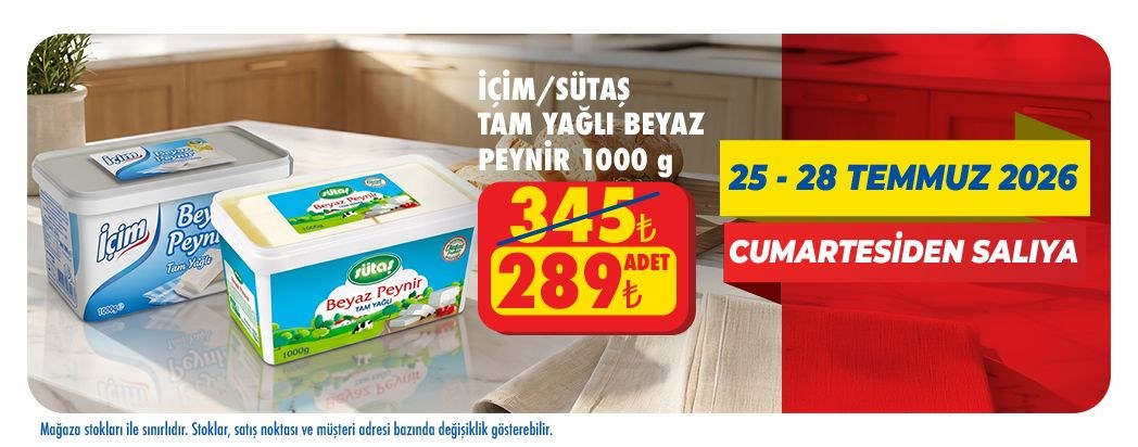 ŞOK · Haftasonu-Peynir · 25.07–28.07 · Sayfa 6