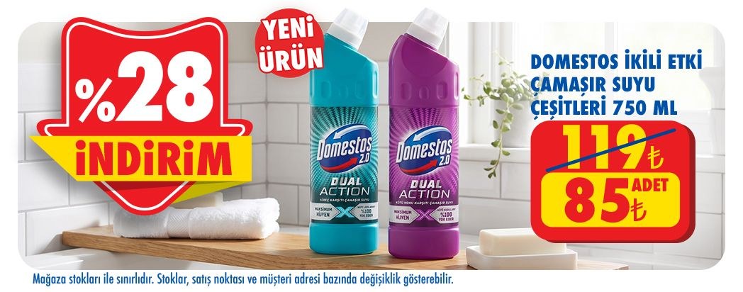 ŞOK · Domestos · Sayfa 3